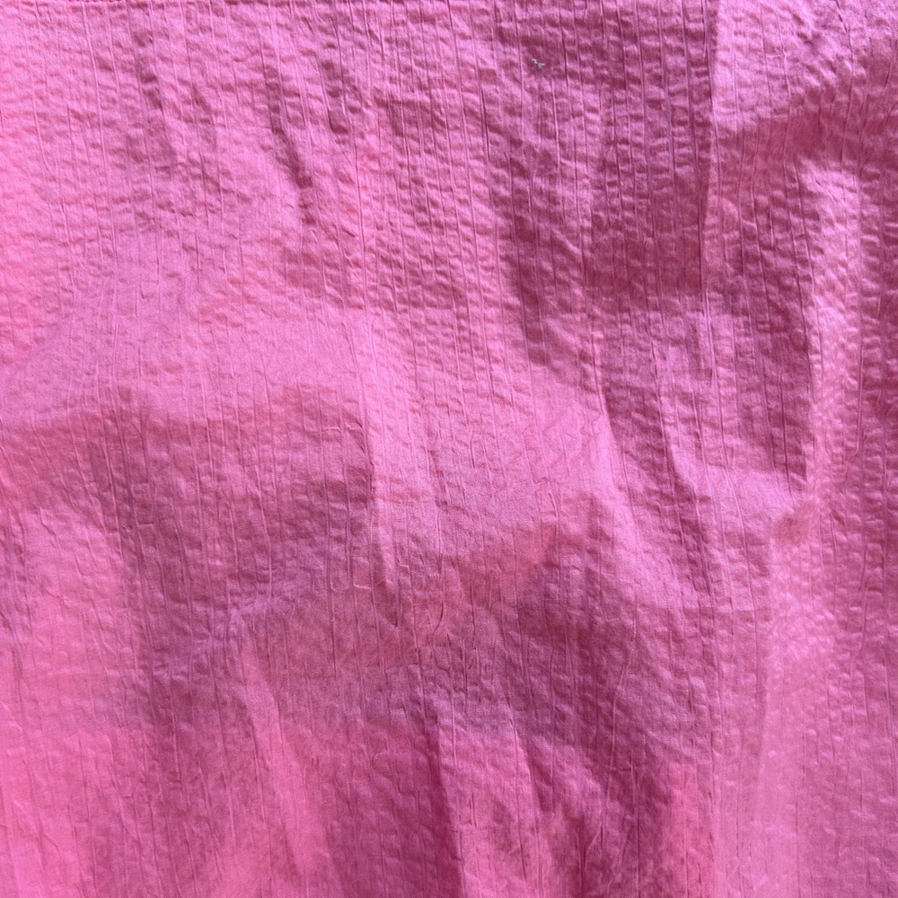 AYR The Triple Threat Skirt Size S AGUA FRESCA (Pink) Crinkle Cotton - Picture 5 of 10